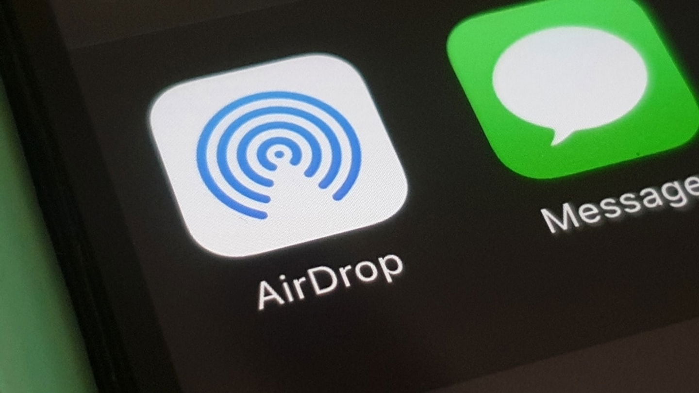 AirDrop en un iPhone